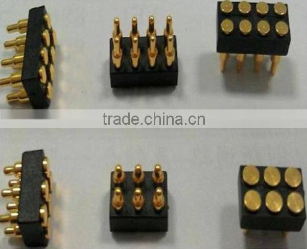 5mm length spring loaded pogo pin with gold plated