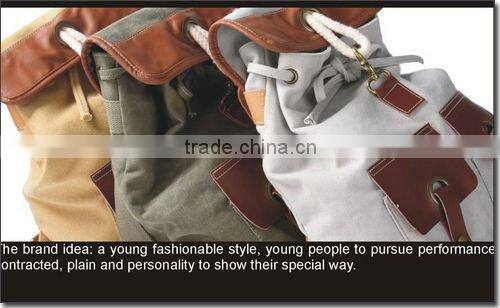 New Products fashion canvas vintage camera backpack