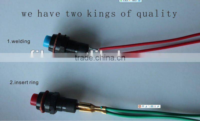 YL6-1 10mm 220v selector push button switch electronic