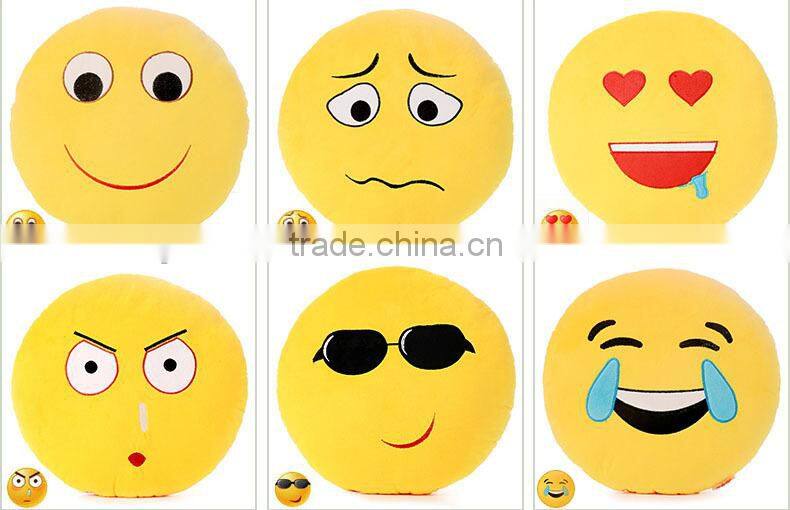 Latest lovely cute emoji pillow custom whatsapp emoji pillow pp cotton emoji pillow octopus plush toy