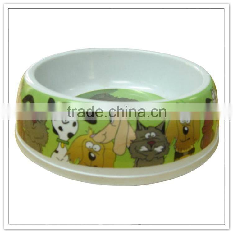 Newest food grade cheap melamine pet bowls