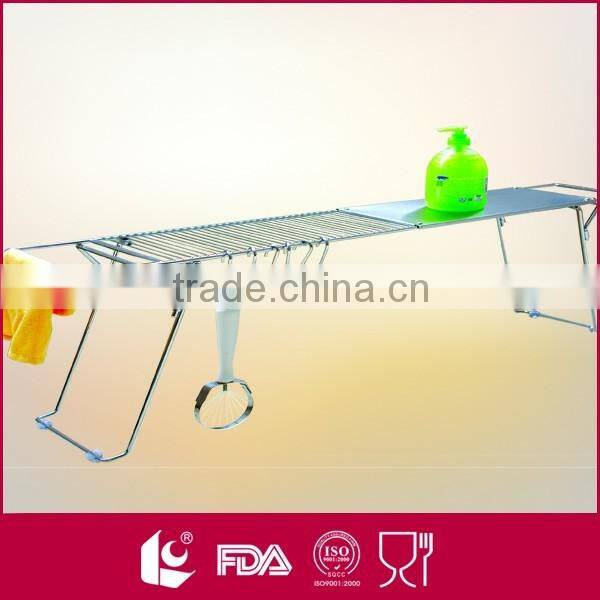 Made in China 2-tier corner kitchen storage shelf bracket