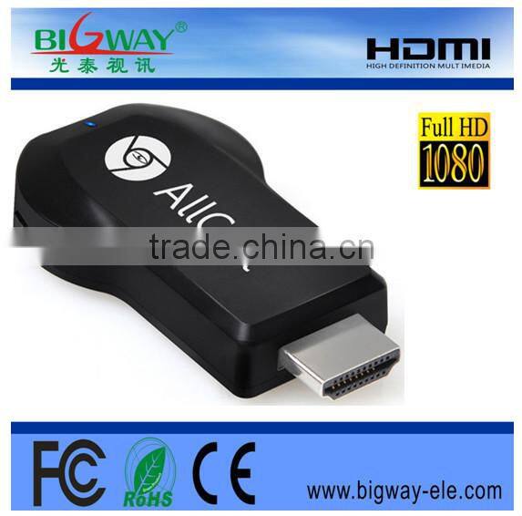 Easycast linux 1080p Actions miracast dongle google chromecast media player