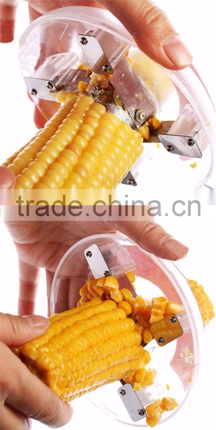 Easy Corn Cut Stainless Steel Corn Peeler