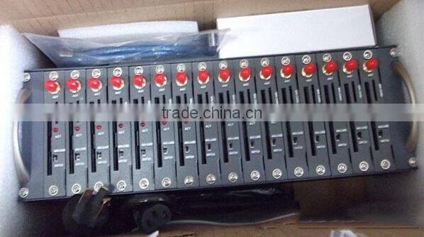 Hot selling modem pool with sim bank 16 port dinstar gsm gateway