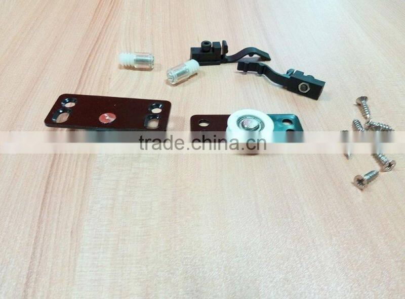 Hot Sell Internal Hanging Wardrobe Sliding Door Fittings for Closet Sliding Door