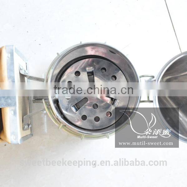 Hot sale manual stainless steel beehive smoker for beekeeping