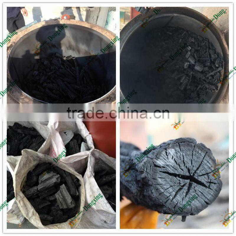 Energy saving big capacity Hardwood charcoal pyrolysis furnace factory
