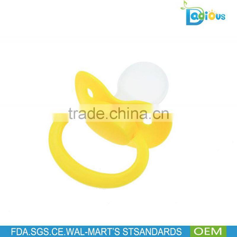 The Best selling Glittery color Dummy Pacifier Large for Adult Baby