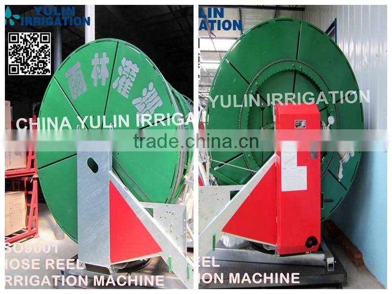 High Efficient Energy-saving Water Turbine Hose Reel Boom Irrigation /Whatsapp:0086-13604256547