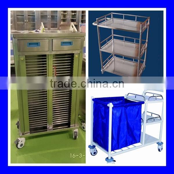 Best price stainless steel medical trolley with fast delivery