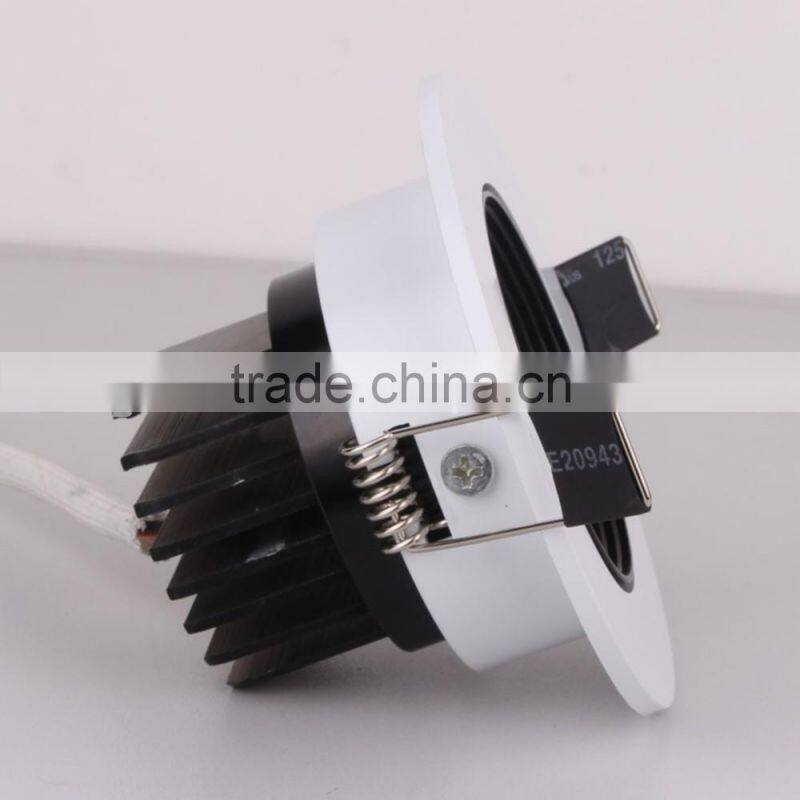 3w high power led recessed celing light