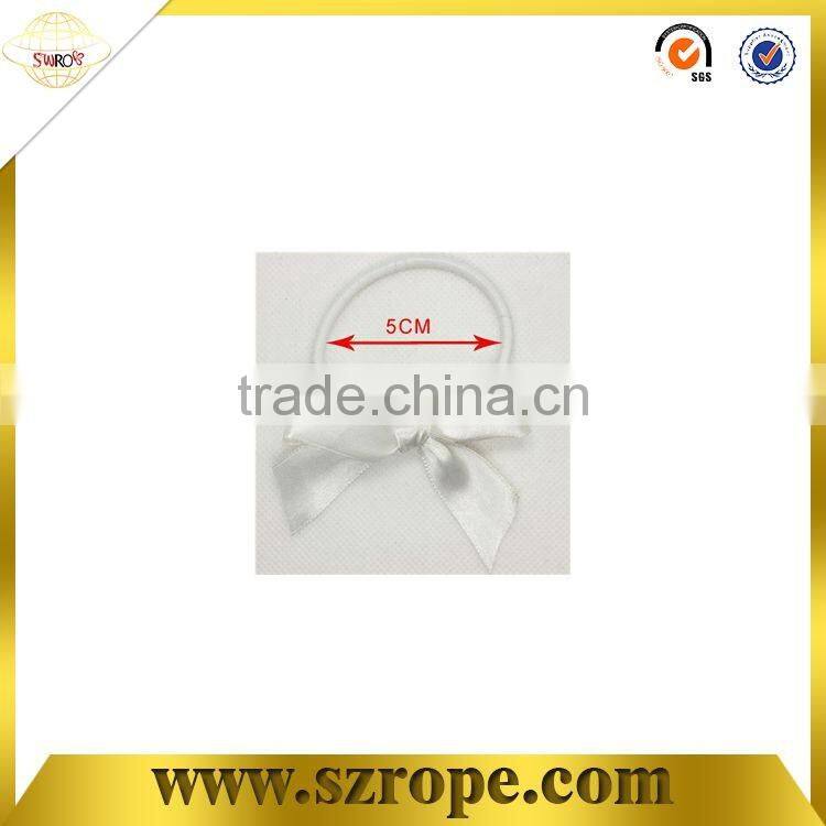 Colorful Elastic Gift Red Ribbon Bow For Wine Bottle