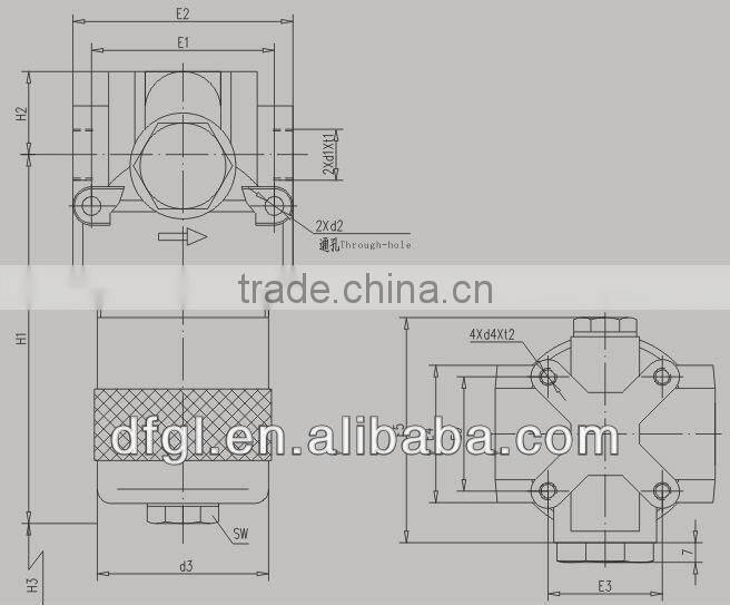 XDFM 160 10 BTW MEDIUM PRESSURE LINE FILTER with FPM & NBR Seals