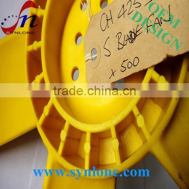 Injection molding plastic propeller