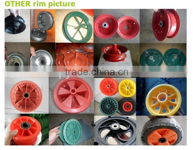 Supply wheelbarrow metal rim 3.50-8 for market