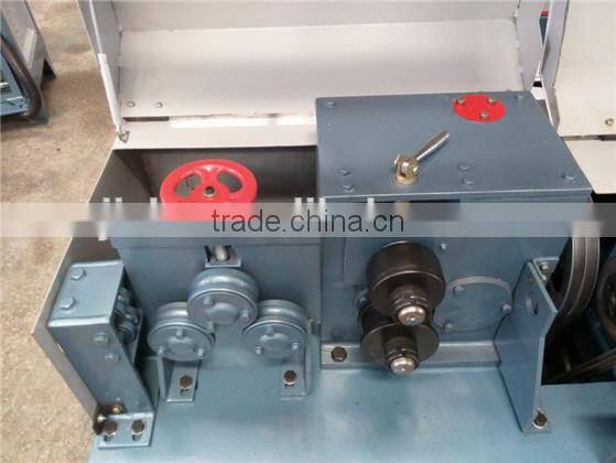 High speed rebar wire straightening and cutting machine