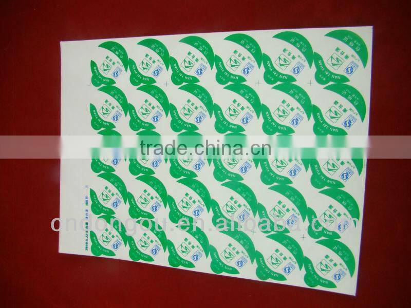 eco-friendly china custom eco-friendly hologram sticker
