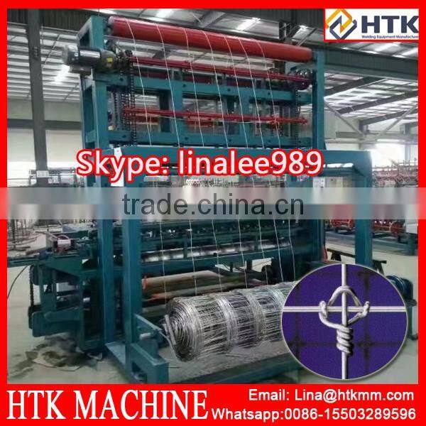 China Manufacturer High Efficiency Automatic Fixed Knot Goat Fence Making Machine