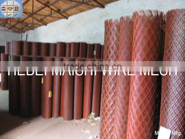 expandable sheet metal diamond mesh