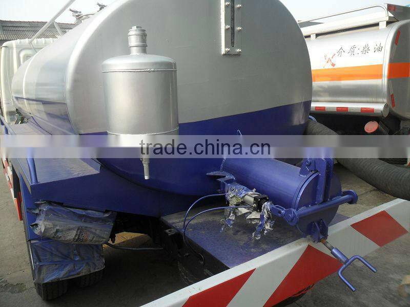 4000L fecal suction truck for sale dongfeng 4*2