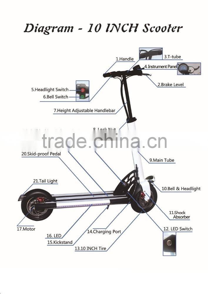 can be folded, two rounds of electric scooters