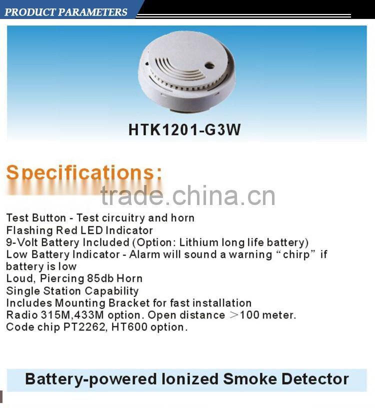 Fire alarm promotional intelligent photoelcteic smoke detector