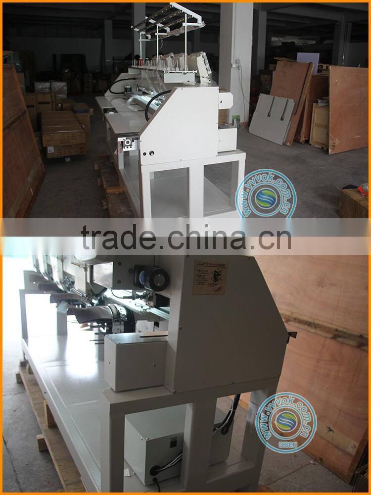 Domestic custom logo germany digital cnc cross stitch saree quilting leather bed sheets hat 4 heads embroidery machine for sale