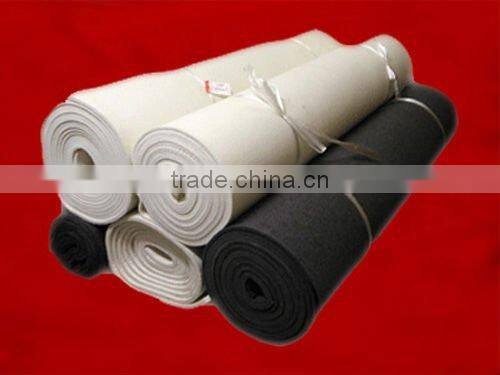 100% melton felt wool fabric