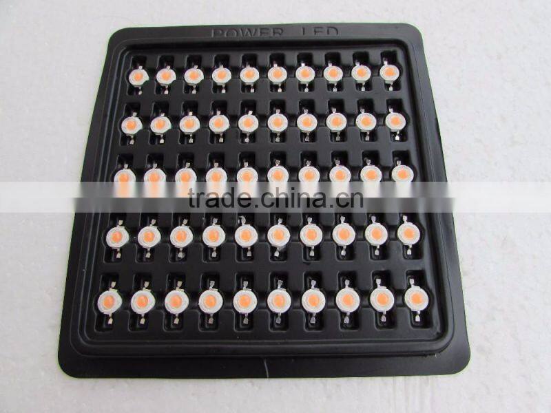 2017 factory wholesale 3w deep red 3w 660nm led for plant grow light