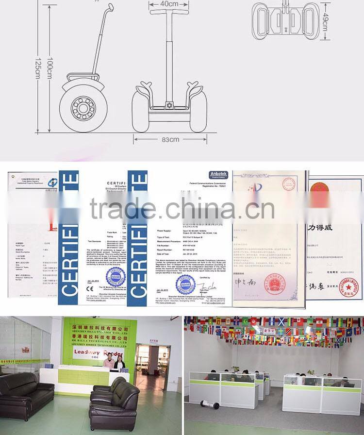 hoverboard with samsung battery bluetooth city&off road scooter (W5L-J004)