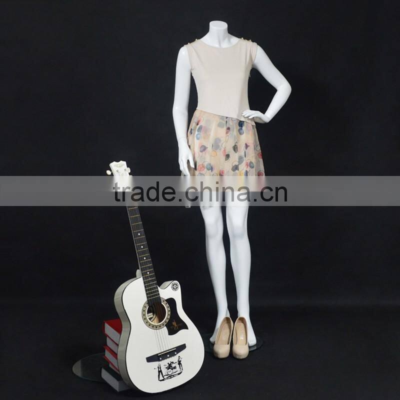 Cheap fiberglass headless female mannequin