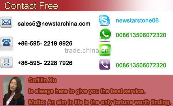 Newstar cheap polished black artificial stone price