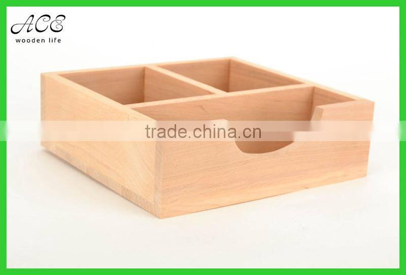 Wooden craft blank organizer