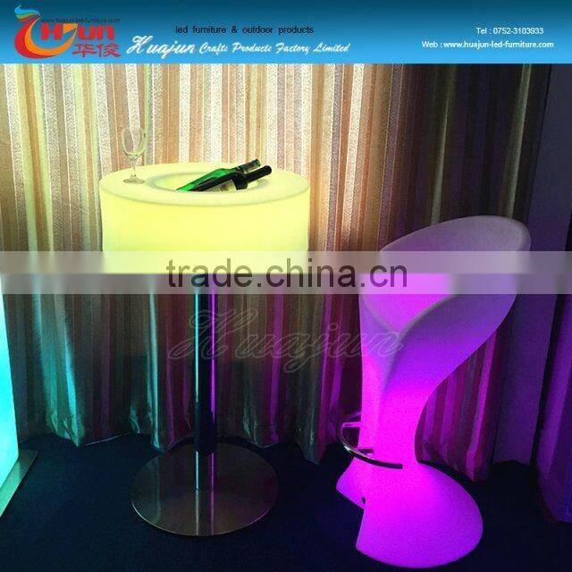 remote wifi/DMX control led cube chair /lighting chair