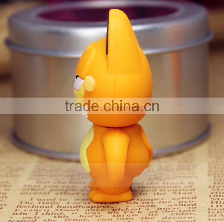 Creative mini coffee cartoon cat usb flash drive shell