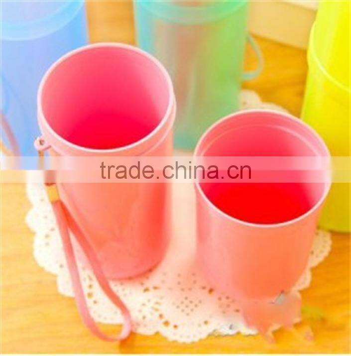 N212 Colorful Promotional Plastic Travel Toothbrush Box