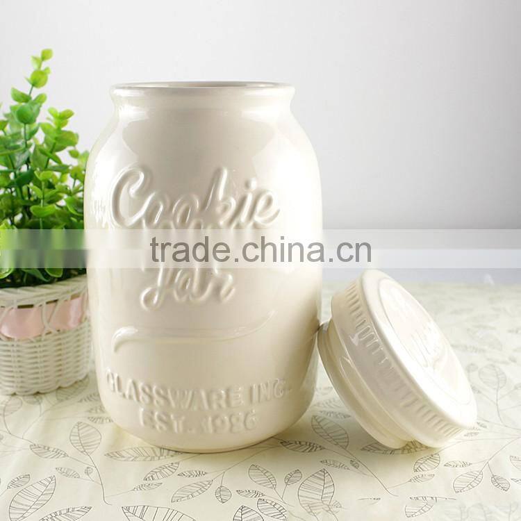 2017 new arrival factory wholesale custom design ceramic sugar pot
