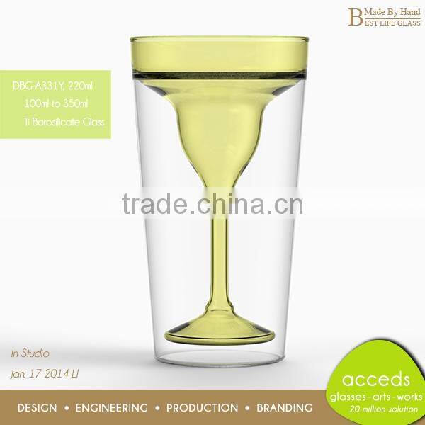 Heat Resistant Hand Blown Creative Produce Beer Cup
