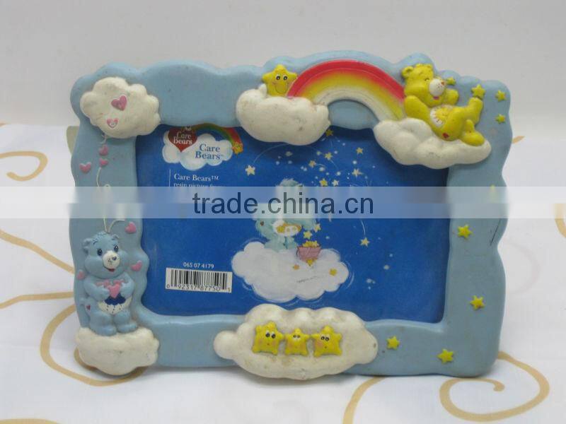 F3 funny design resin photo picture frame 4"x6"