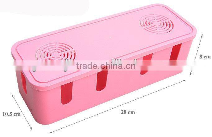 Supply Creative power supply plug wire seat storage box