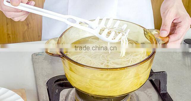 Wholesale Stock White Platic Sawtooth Noodle Ladle