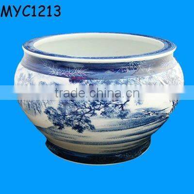 Ceramic fish bowl