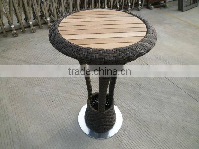 Made In China Wicker teak outdoor furniture bar good life sex bar set