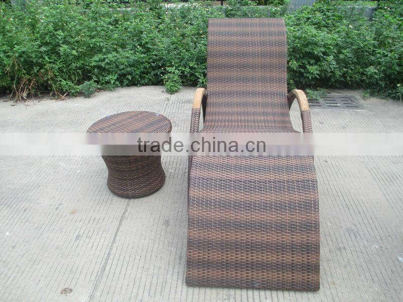 ding dong feng wicker patio furniture outdoor rattan sun lounger