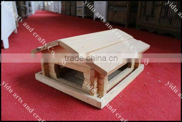 solid wood pet houses for birds, hamster, etc.