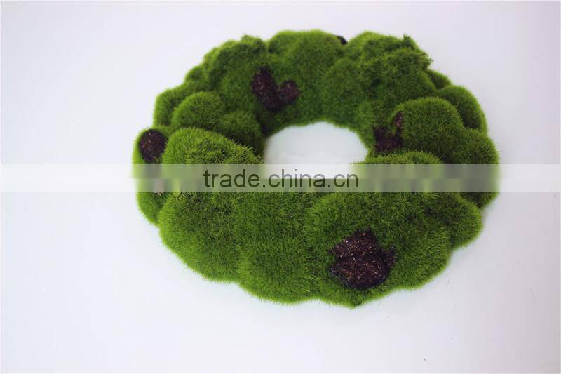 Home Wall to wall decoration 0.5mx0.5m artificial green wall moss foam hanging carpet EPZM05 0917