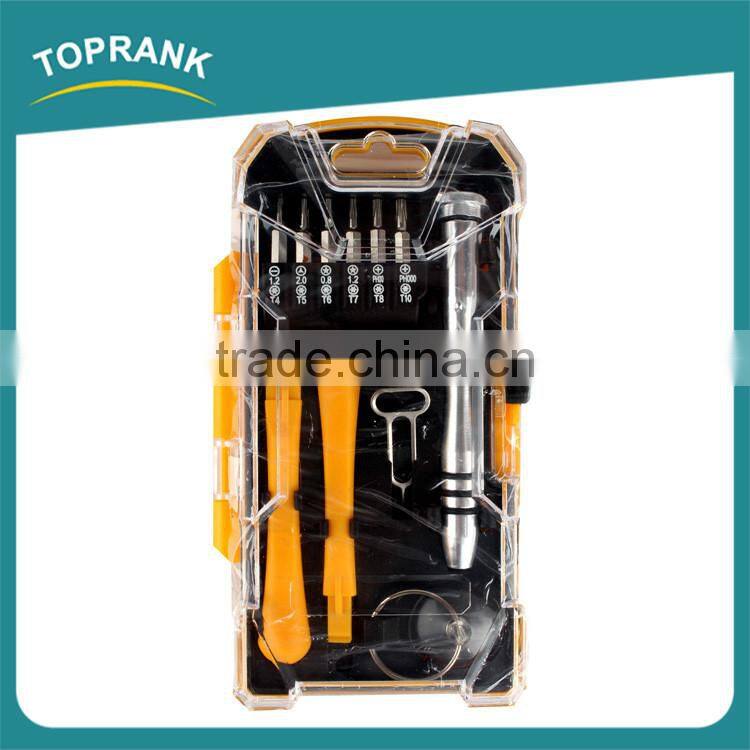 High quality 17pcs portable smart cell phone repair tools kits