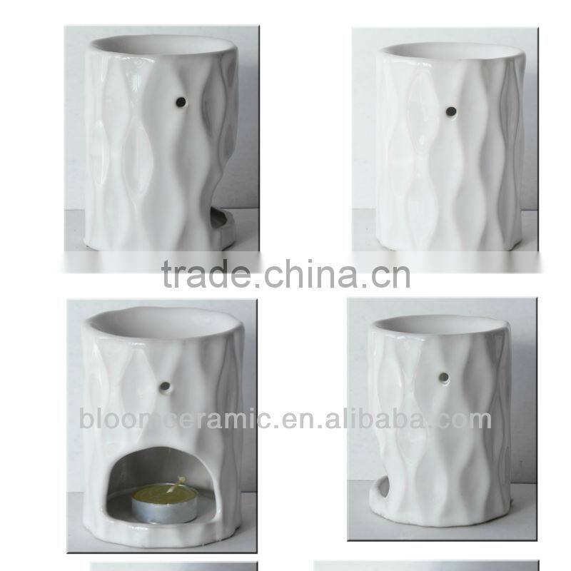Custom wave line design sweet puff oil burner