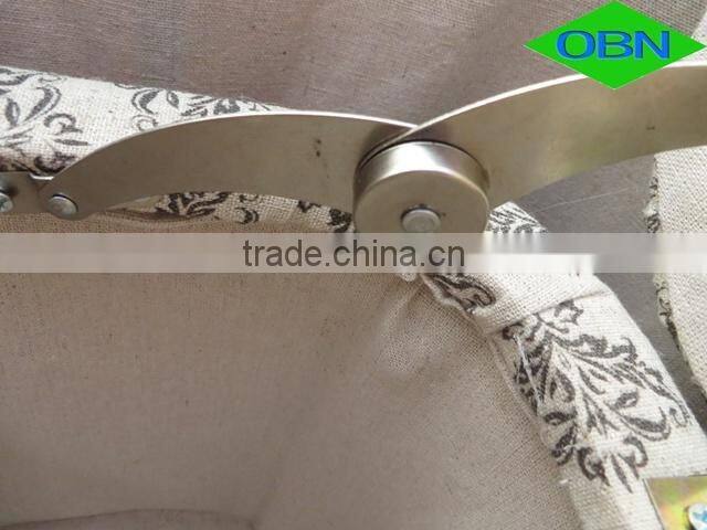 Large wooden stool with lid